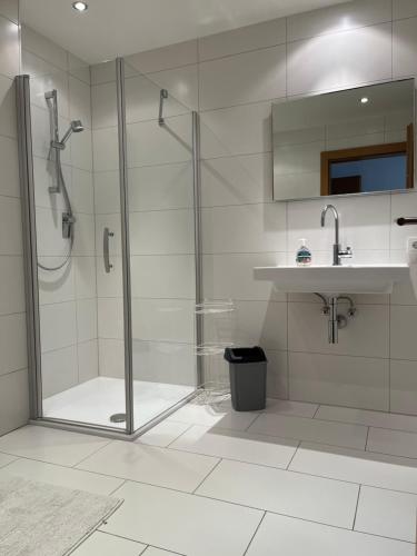 Ένα μπάνιο στο Apartment Pinchbeck