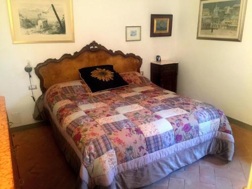 Postel nebo postele na pokoji v ubytování B&B Pino del Capitano