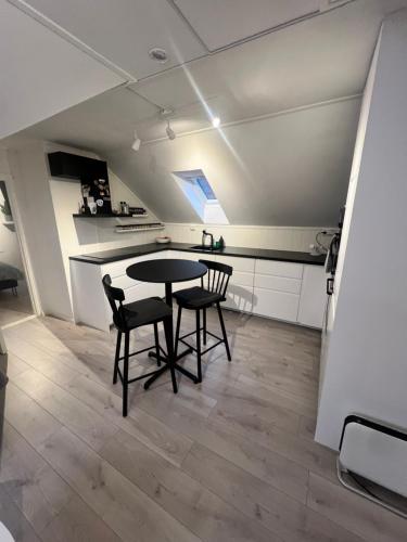 Η κουζίνα ή μικρή κουζίνα στο Cozy apartment on the hill