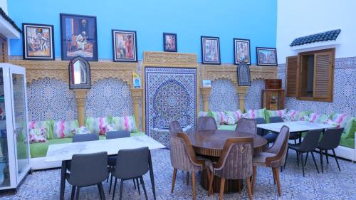 Restaurace v ubytování Riad Sevilla