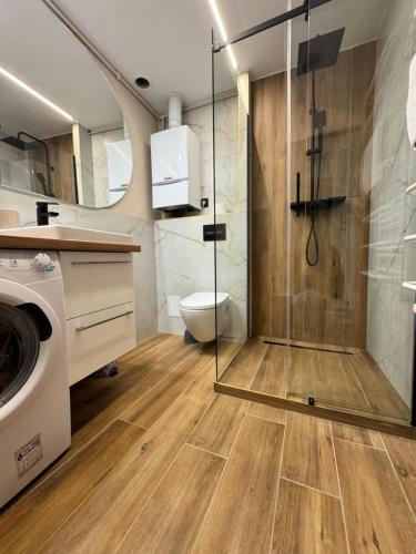 Kúpeľňa v ubytovaní Apartament Marcel