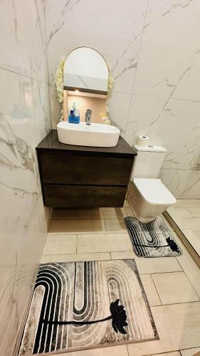 Koupelna v ubytování Rani paradise villa