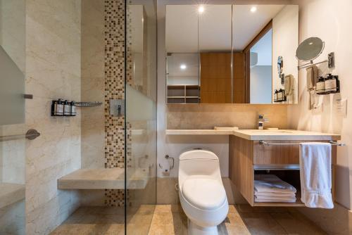 Koupelna v ubytování Estelar La Torre Suites