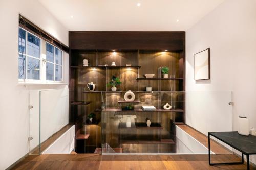 Χώρος καθιστικού στο Gorgeous 3 Bed House in Paddington
