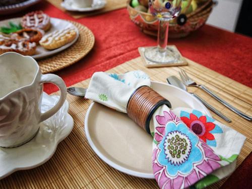 Comida en el bed and breakfast o alrededores