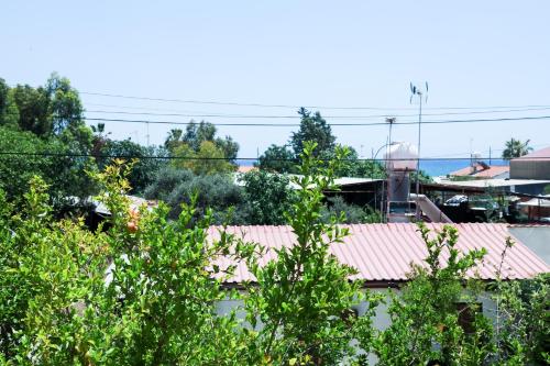 a view from the roof of a building at Mackenzie Apartment 101 in Larnaka