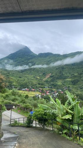 a view of a valley with a mountain at Sapa Orange Homestay in Sa Pa