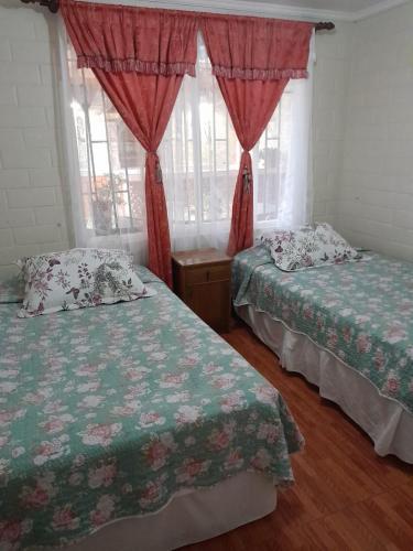 Ένα ή περισσότερα κρεβάτια σε δωμάτιο στο Puertas del mar