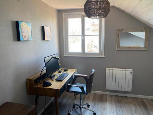Gîte spacieux à Gérardmer avec vue sur lac, 3 chambres, Wi-Fi et parking