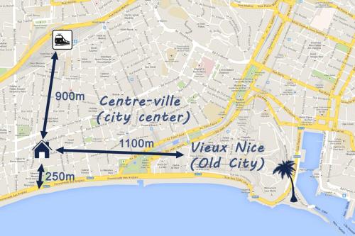 "Le Rivoli" by EnjoyNice, beach at 2 min, central, airco
