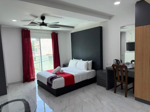 Una cama o camas en una habitación de Prime Suite at Ampang - Individual Private Rooms