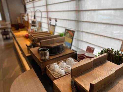 Posezení v ubytování Almont Hotel Nippori