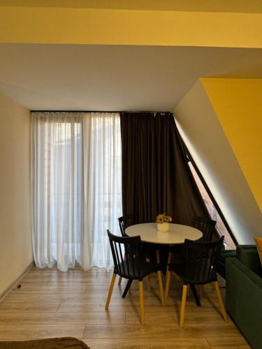 Χώρος καθιστικού στο Marshall Gudauri Studio