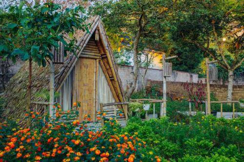 Taman di luar SAKURA House - Hoa Ban