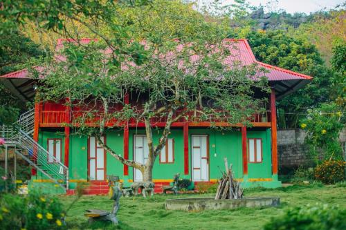 Taman di luar SAKURA House - Hoa Ban