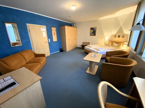 Un lugar para sentarse en Hotel Weidenmühle