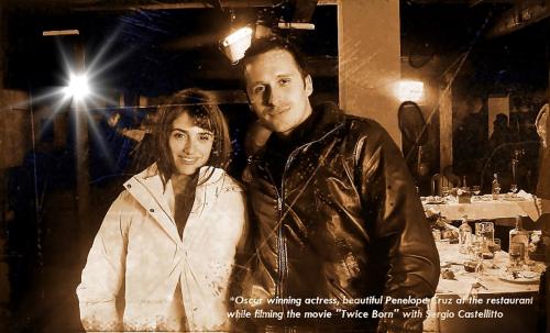 a man and a woman posing for a picture at Pansion River in Sarajevo