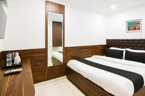 Postel nebo postele na pokoji v ubytování Super Hotel O Eminent Hotel