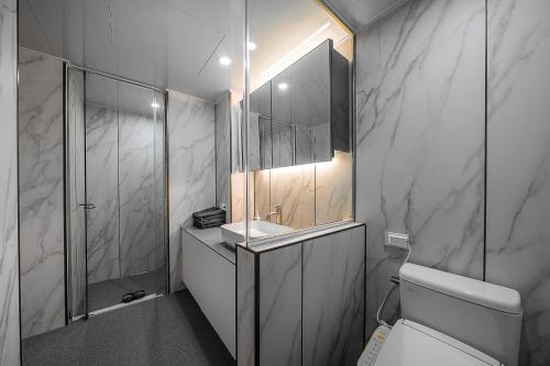 Un baño de Sun Cloud Hotel