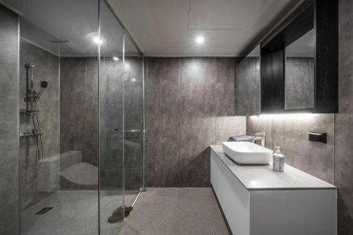 Un baño de Sun Cloud Hotel