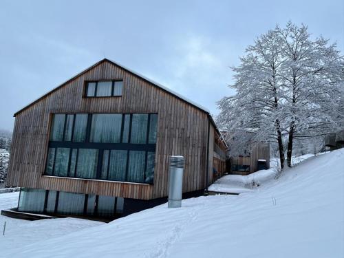 Rezidence Alpina om vinteren