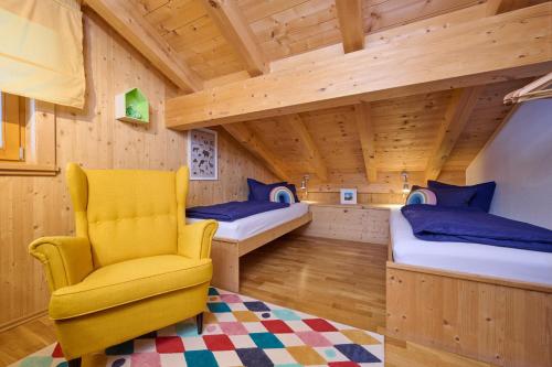 Postel nebo postele na pokoji v ubytování Knogler-Bauer