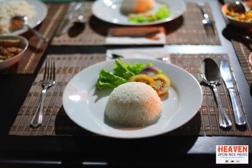 Comida en el bed and breakfast o alrededores