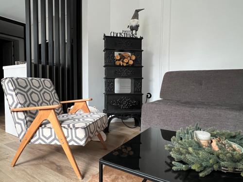 Posezení v ubytování AVC apartment centrale