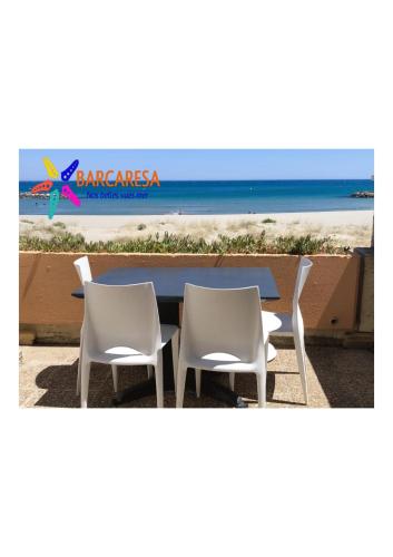 Barcaresa-Charmant T 2 vue mer pied dans l'eau