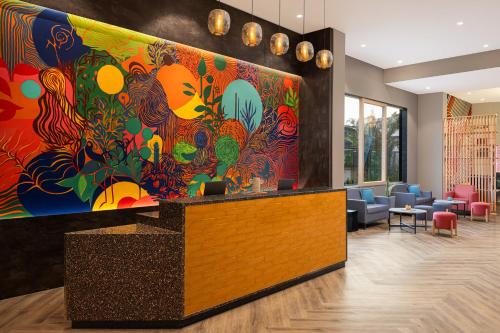 Zona de estar de Ginger Goa Candolim