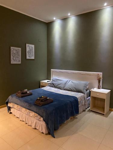 En eller flere senge i et værelse på Selva mia