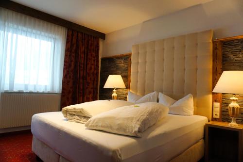 Cama o camas de una habitación en Ad Laca
