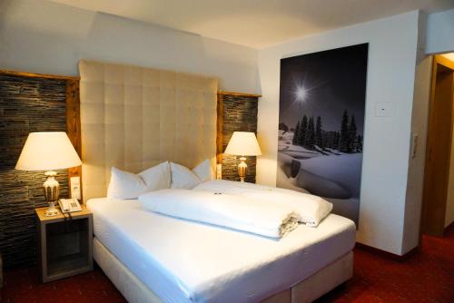 Cama o camas de una habitación en Ad Laca