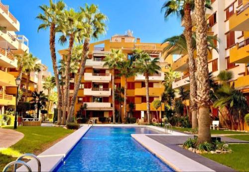 Apartamento Coco Loco Punta Prima,La Recoleta, 3 swimming pools, terrace and parking space