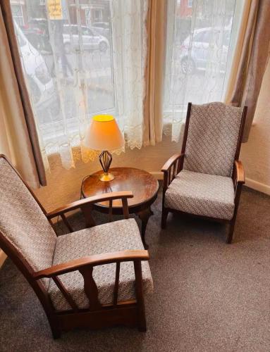 Ruang duduk di St Joseph's Guest House