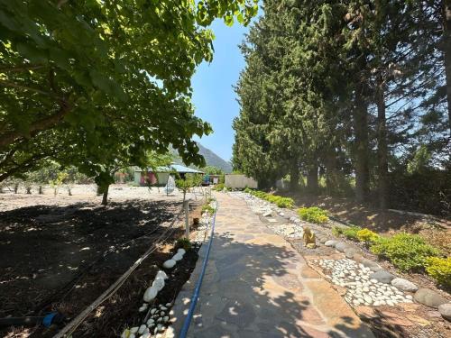 Κήπος έξω από το Villa cabrece