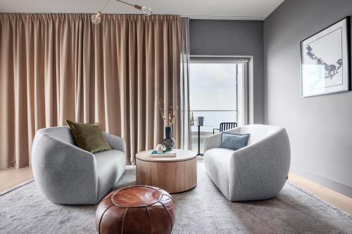 Et opholdsområde på Clarion Hotel Sea U