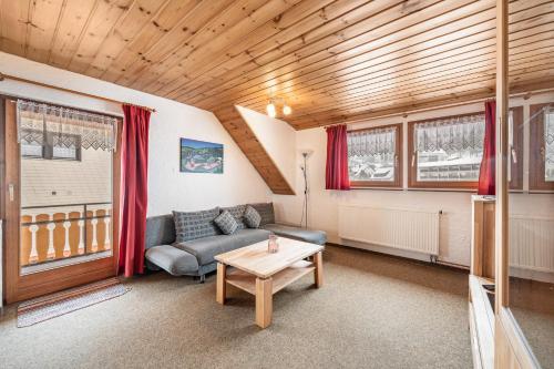 Posezení v ubytování Haus Schöneck