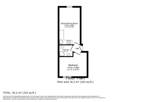 a floor plan of a proposed house at Sea Breeze Escape in Brighton & Hove