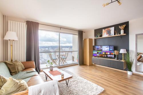 Nouveau, Vue incroyable, terrasse & confort