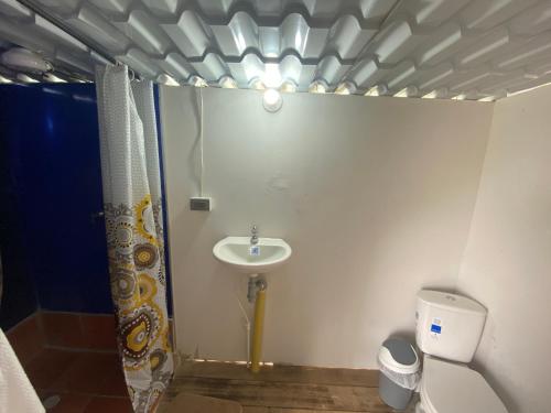 Bagno di Glamping Colina Campestre Domo