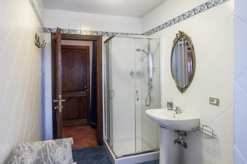 Ένα μπάνιο στο Agriturismo Bio Fattoria Casetta
