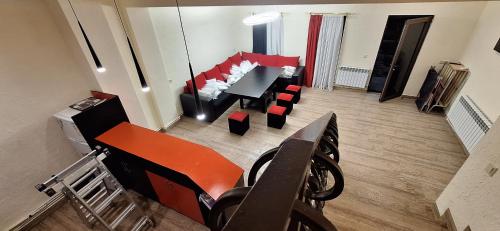 Кровать или кровати в номере Gihon Royal Villas Dilijan