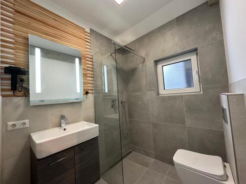 Koupelna v ubytování AlpLoft Apartment Top1