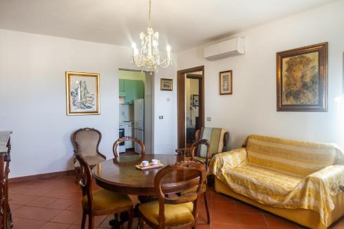 Χώρος καθιστικού στο Agriturismo Bio Fattoria Casetta