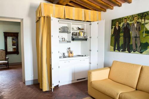 Posezení v ubytování B&B Art