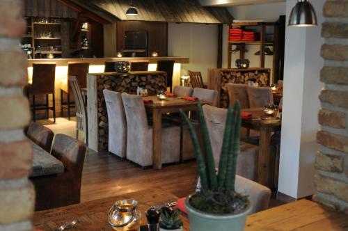 Zona de estar de Alpinhotel INzeller