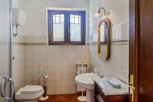 Ένα μπάνιο στο Agriturismo Bio Fattoria Casetta