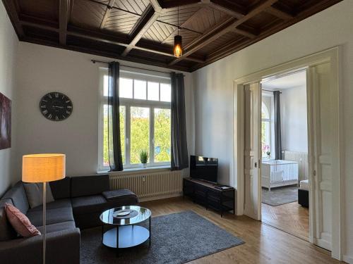 O zonă de relaxare la Nordsee Apartments