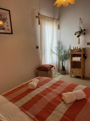 Villa Hinataにあるベッド